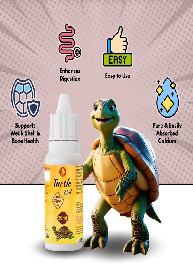 سايج سكوير سيج سكوير بيت كير إنترناشونال، قطرات فيتامينات وكالسيوم للسلاحف | يدعم صحة الصدفة والعظام القوية | فيتامينات ومعادن وكالسيوم أساسية للنمو والعافية | رعاية صحية متكاملة للسلاحف (30 مل) - Image 4